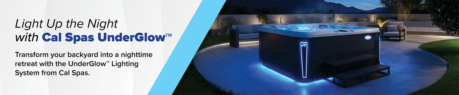 Calspas hot tub being used in a family setting - Great Falls