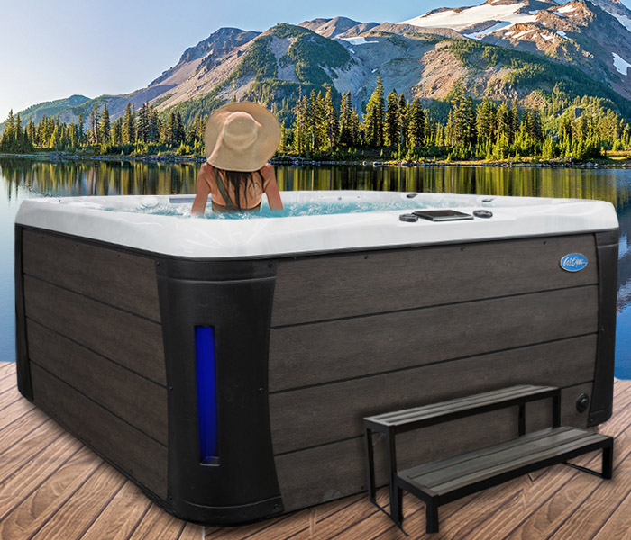 Calspas hot tub being used in a family setting - hot tubs spas for sale Great Falls